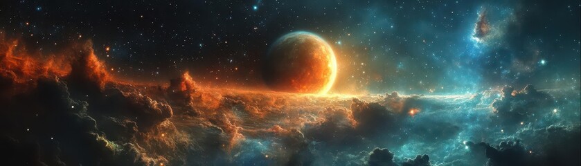 Obraz premium Aurora Myths and Chandrasekhar Limit Ancient Tales and Celestial Boundaries