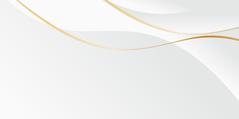 Elegant White and Gold Abstract Texture with Soft Gradients and Flowing Metallic Details.
