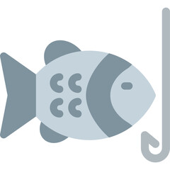 Hooked Fish Icon