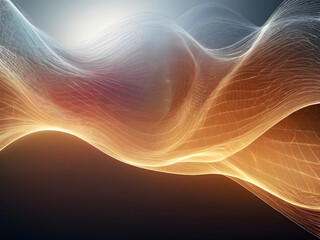 Fototapeta premium visualization of fractal realms,abstract fractal background with waves,abstract fractal background,fractal realms abstraction,energy of fractal realms