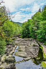 Les Brenets, le lac des Brenets, Felsen, Felswände, Doubs, Fluss, Le Locle, Ausflug, le...