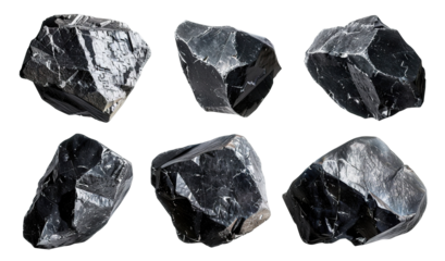 Set of asteroids, cut out