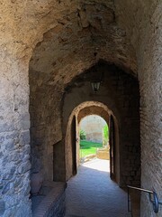 archway in the castle