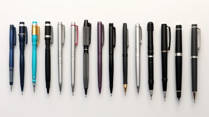 Collection of Various Pens and Pencils