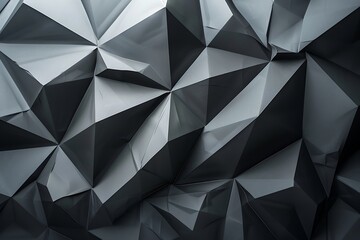 Fototapeta premium Abstract Grey Geometric Background