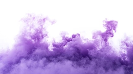 Fototapeta premium Abstract Purple Smoke Cloud Background Illustration