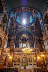 Fototapeta premium Metropolitan Cathedral of the Annunciation, cathedral church of the Archbishopric of Athens, Greece
