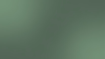 Smooth dark green gradient background, khaki background