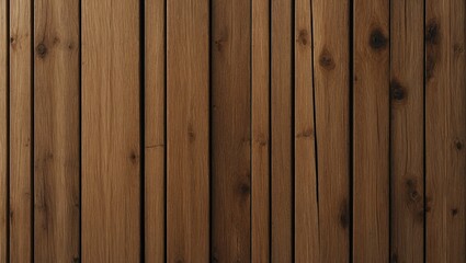 Naklejka premium Close-up of vertical wooden panels with natural texture.