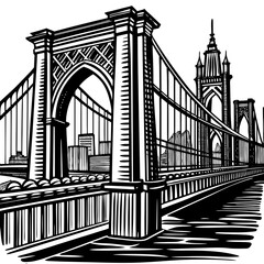 Brooklyn Bridge sketch