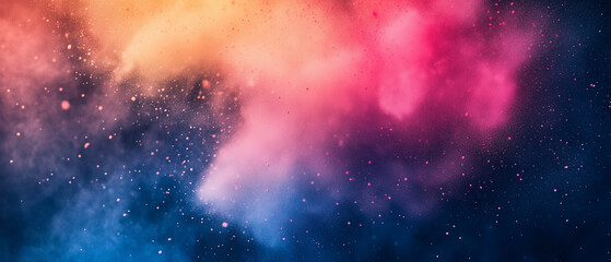 Fototapeta premium Color dust blend