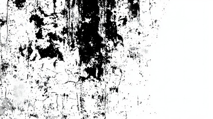 Fototapeta premium Rough Black and White Texture - Distressed Overlay Texture, Grunge Background, Abstract Texture Pattern, Vintage Surface, High-Contrast Textured Design