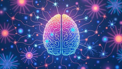 Fototapeta premium Exploring the Cosmos of the Mind