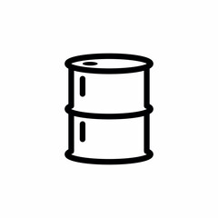 oil petrol barrel icon vector