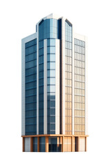 Fototapeta premium Modern Office Building with Glass Facade