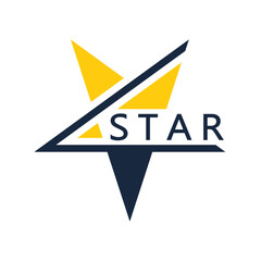 star logo template vector icon illustration design-vector