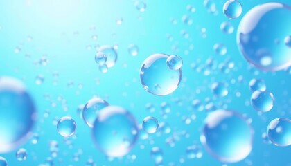  Bubbles floating in the air a symbol of purity and joy