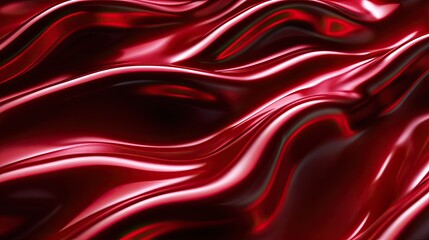 Obraz premium Rich 3D red background with luxurious textures and soft lighting, ideal for high-end and elegant visuals.