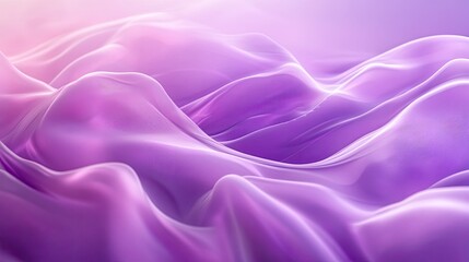 Obraz premium Soothing 3D purple background with misty, ethereal shapes and soft, diffused light.