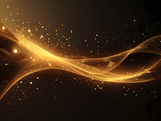Obraz premium abstract background with glowing lines
