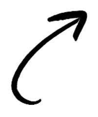 arrow line, doodle, vector, hand drawn