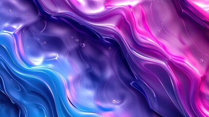 Obraz premium Abstract 3d liquid background Technology Illustration