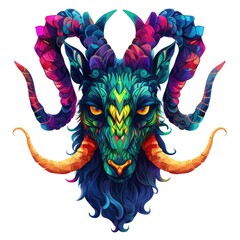 Red Skeleton Dragon Monster Head