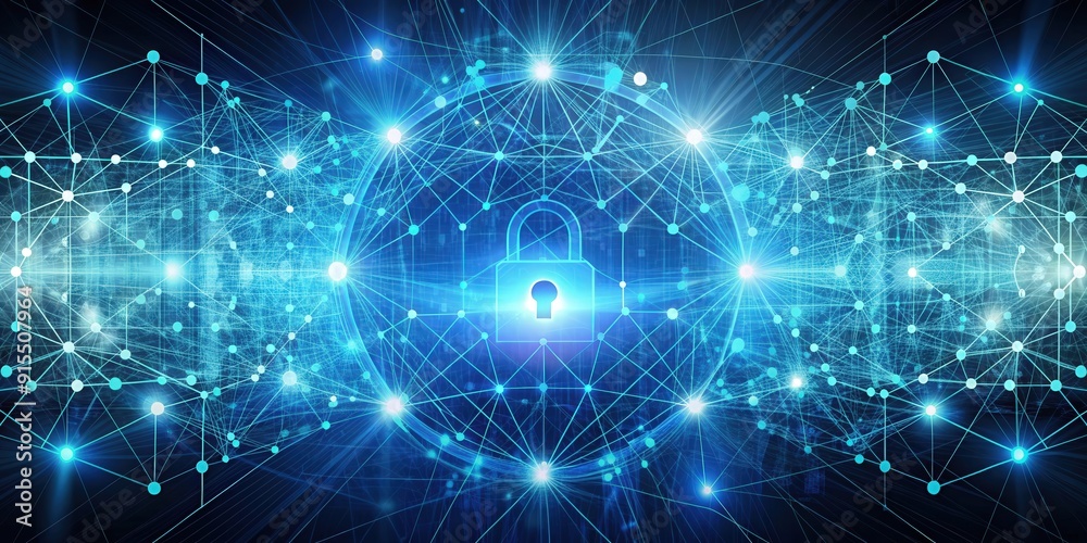 Poster Quantum internet technology enabling secure data communication, Quantum, internet, infrastructure, data