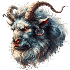 Red Skeleton Dragon Monster Head