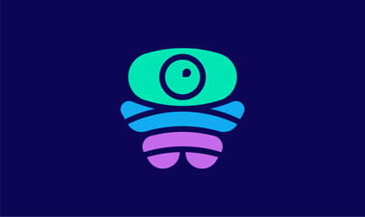 Our robot symbol is a dynamic and modern design that can effortlessly transition from a captivating logo to a distinctive icon. As a logo, it can be customized with colors and layouts.