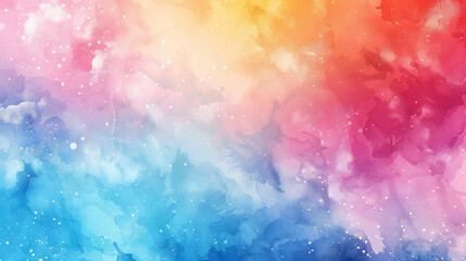Abstract watercolor background Red and Blue Wallpaper
