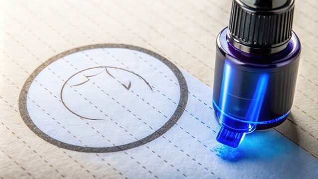 Quarterly invisible ink that fades over time, perfect for secret messages or temporary markings, secret, messages