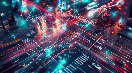 Advanced traffic management system with AI-controlled signals
