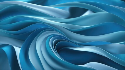 Obraz premium Cooltoned blue gradient with a blurred effect
