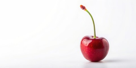Cherry isolated on background , fruit, red, healthy, fresh, natural, organic, food, isolated,background, ripe, juicy