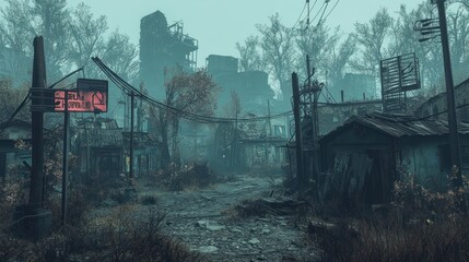 Post-Apocalyptic Cityscape