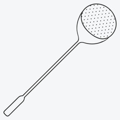 SKIMMER-SLOTTED LINE ART , ELEGANTLY SIMPLE AND FUNCTIONAL DESIGN