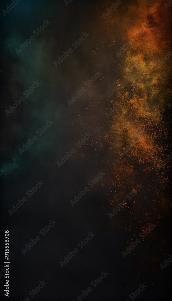 Wall mural a weathered black background with a grunge texture resembling an old blackboard or room wall. the da