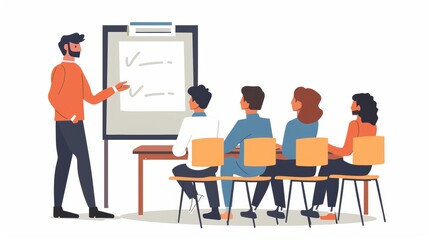 Business Meeting: Team Collaboration and Strategy
