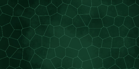 Fototapeta premium green and gray stains broken glass background textrue. geometric pattern with 3d shapes vector Illustration. green broken wall paper in decoration. low poly crystal mosaic background.