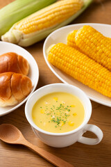 コーンスープ