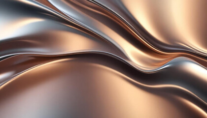 metallic polished glossy abstract background