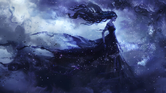 greek mythology, nyx goddess of the night