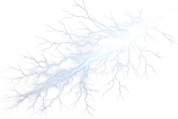 Lightning illuminated flash png