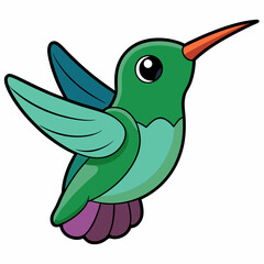 Hummingbird isolated on white, hummingbird vector illustration, bird on a branch vector art, hummingbird silhouette, bird vector icon, hummingbird on a branch line art, eps, hummingbird on a branch ca