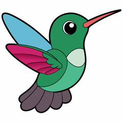 Hummingbird isolated on white, hummingbird vector illustration, bird on a branch vector art, hummingbird silhouette, bird vector icon, hummingbird on a branch line art, eps, hummingbird on a branch ca