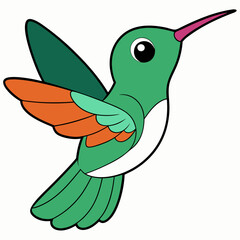 Hummingbird isolated on white, hummingbird vector illustration, bird on a branch vector art, hummingbird silhouette, bird vector icon, hummingbird on a branch line art, eps, hummingbird on a branch ca