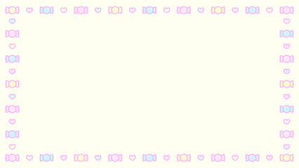 カラフルポップキャンディフレーム⭐︎