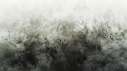 Charcoal black particles.charcoal particles on white background, abstract powder, black powder white background , PNG