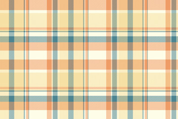 Fabric textile texture of tartan background plaid with a vector seamless pattern check.